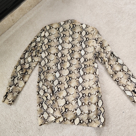 Zara blazer snakeskin pattern - Picture 2 of 6
